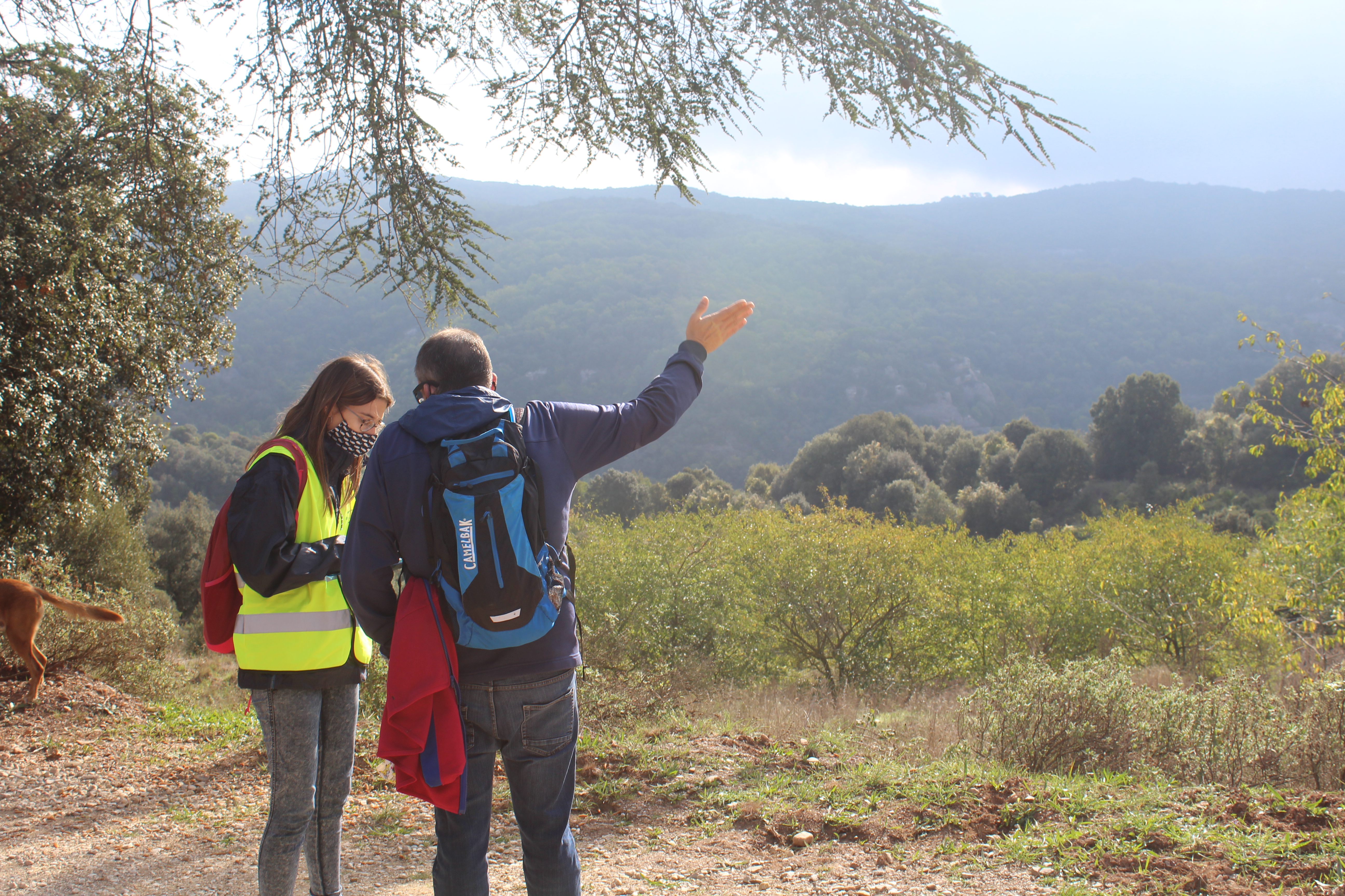 Informació sobre usos i enquestació als visitants al Parc de la Serralada Litoral